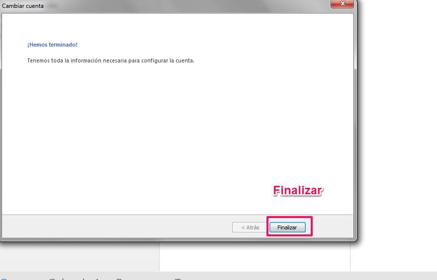 Como configurar un correo corporativo en Outlook POP3