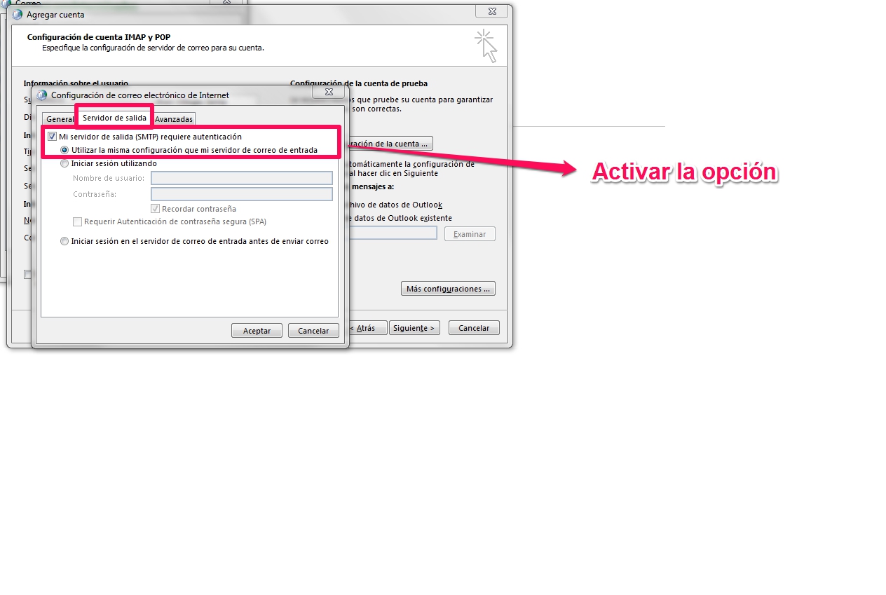 Como configurar un correo corporativo en Outlook POP3