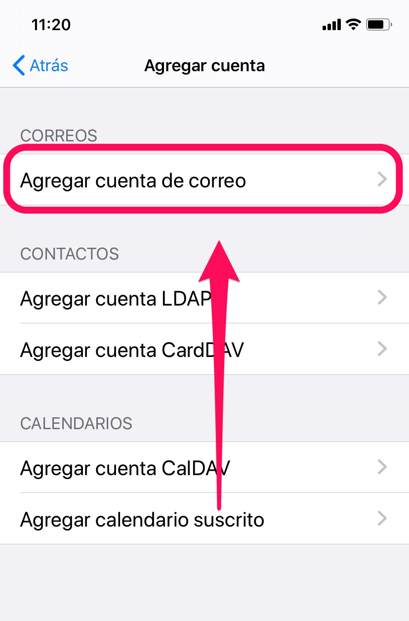 Configurar correo corporativo en el iPhone a través de POP3