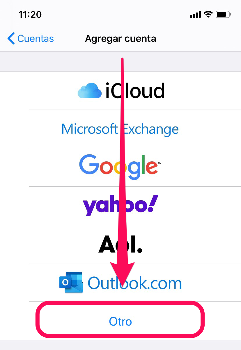 Configurar correo corporativo en el iPhone a través de POP3